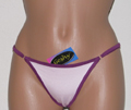 Purple and Pink Thong